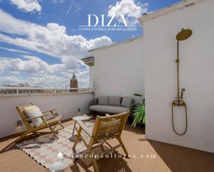 Terrace of Attic for sale in  Madrid Capital  with Air Conditioner, Heating and Terrace