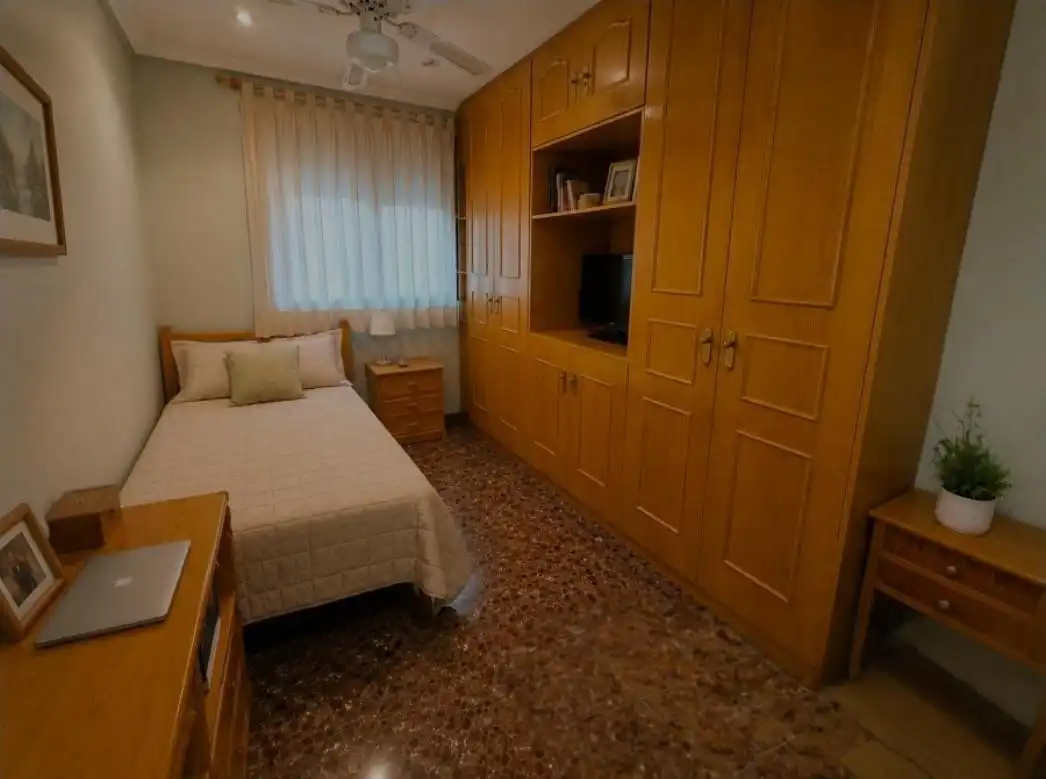Bedroom of Flat for sale in Xirivella  with Air Conditioner, Furnished and Balcony