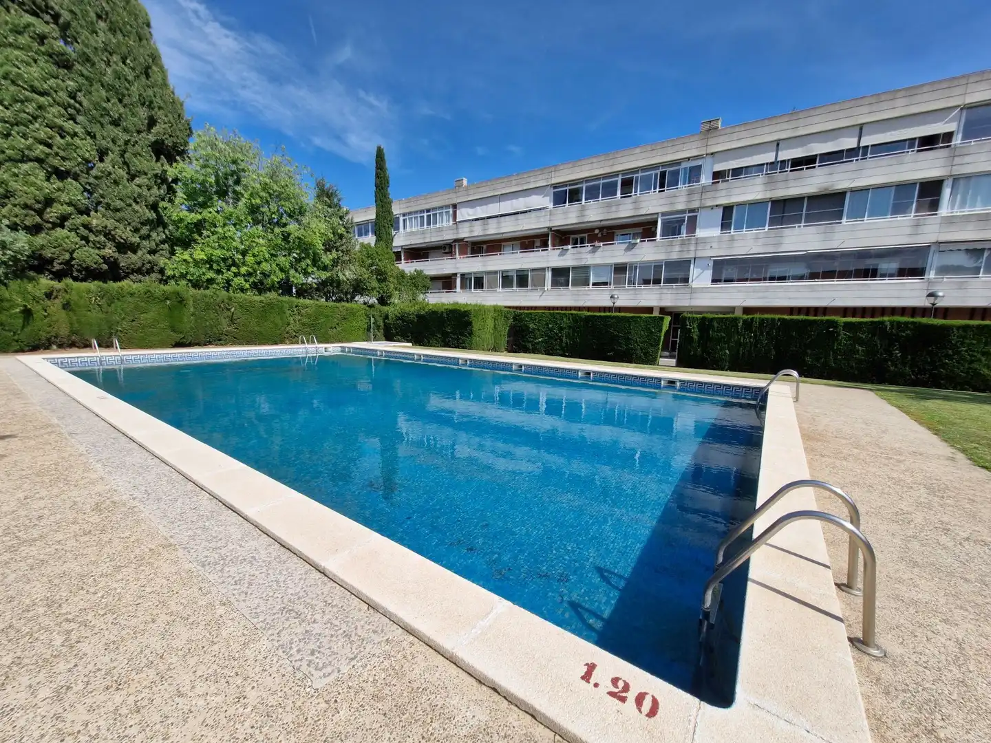 Swimming pool of Flat for sale in La Selva del Camp  with Air Conditioner, Heating and Terrace