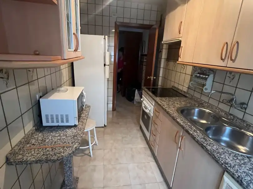 Kitchen of Flat for sale in Marmolejo  with Terrace, Storage room and Furnished