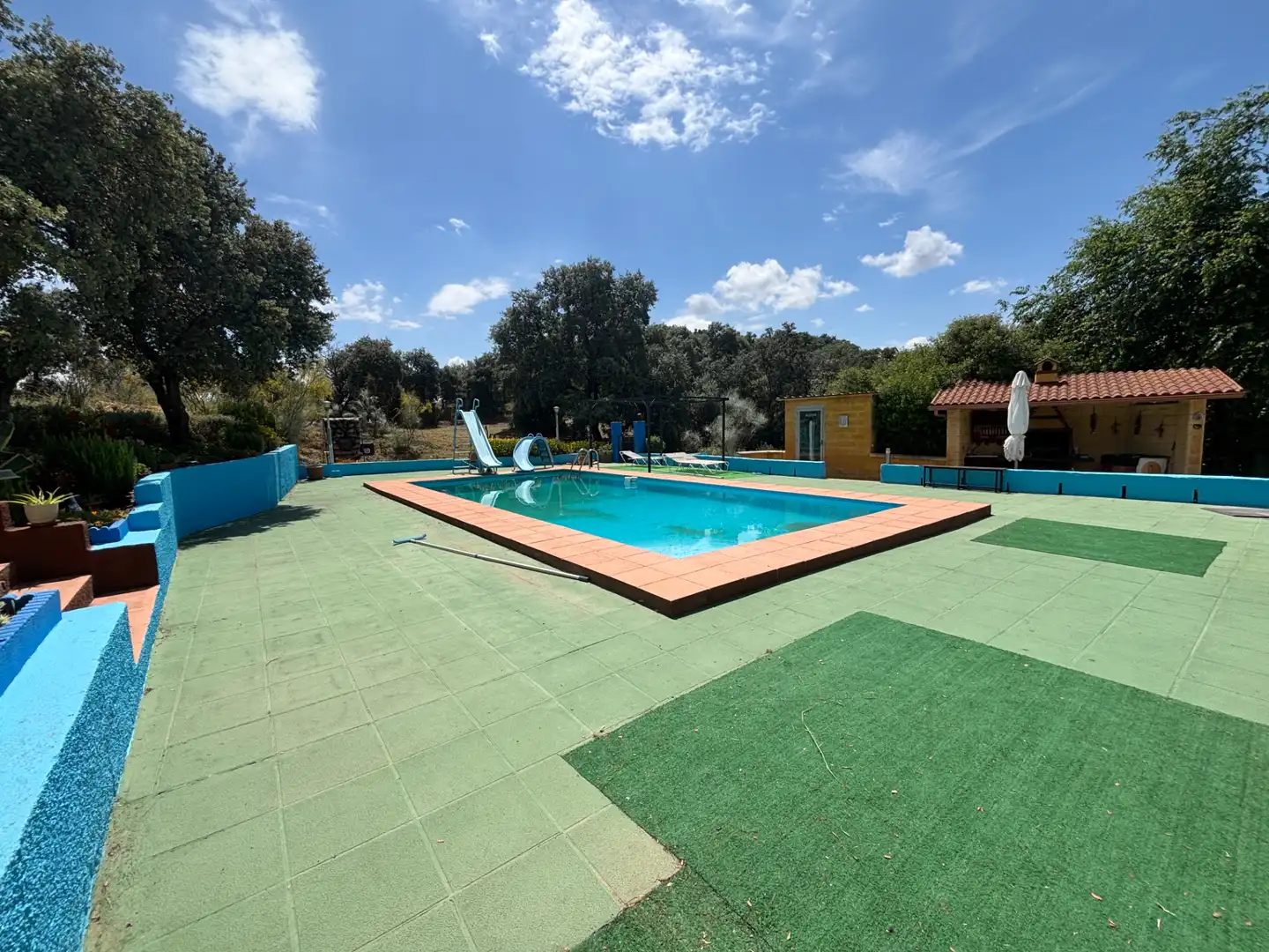 Piscina de Finca rústica en venda en Andújar amb Aire condicionat, Jardí privat i Piscina