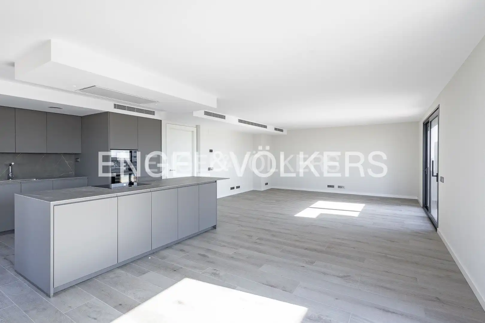 Sala de estar de Ático en venta en Esplugues de Llobregat con Aire acondicionado, Calefacción y Terraza