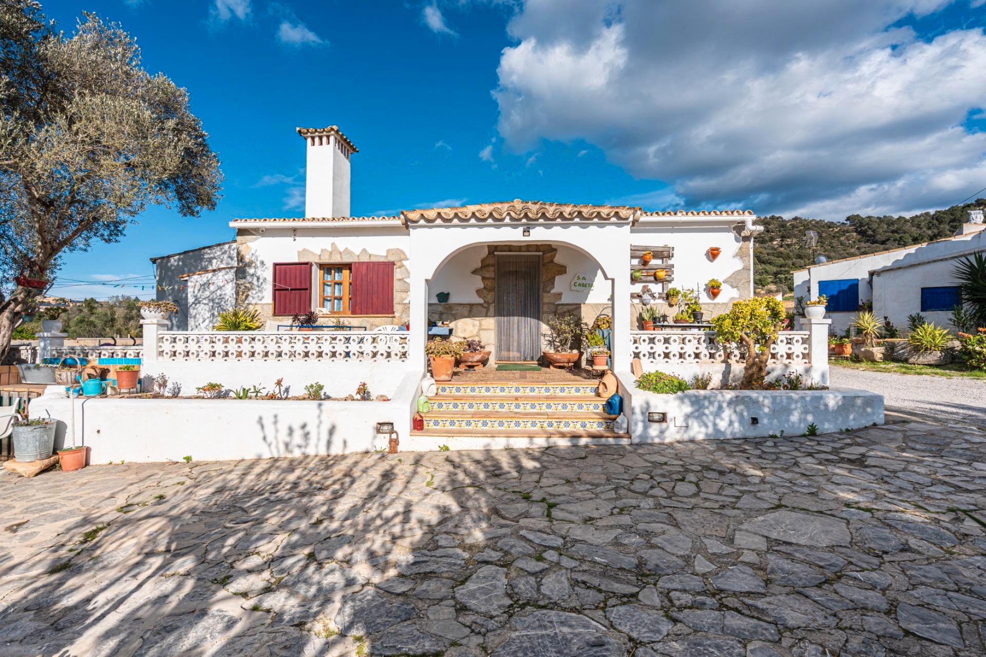 Exterior view of Country house for sale in Capdepera  with Heating, Private garden and Terrace