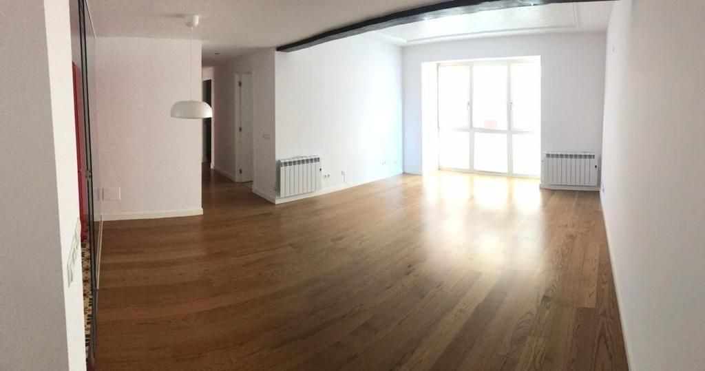 Living room of Flat to rent in  Palma de Mallorca  with Air Conditioner, Private garden and Parquet flooring