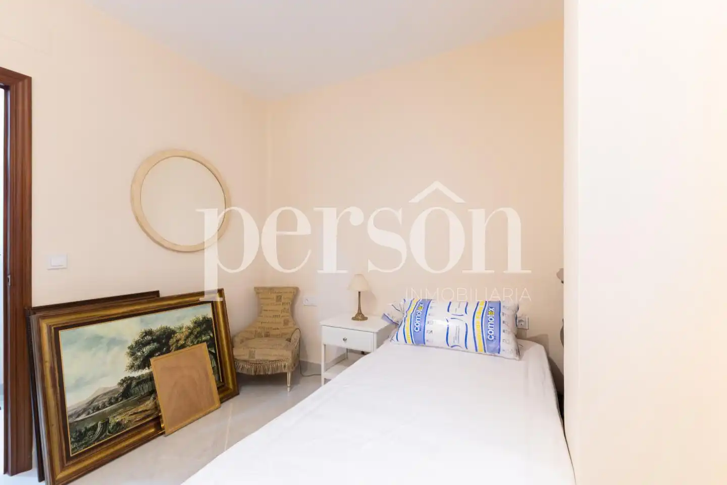 Bedroom of Flat for rent in Valencia  with Air Conditioner and Furnished