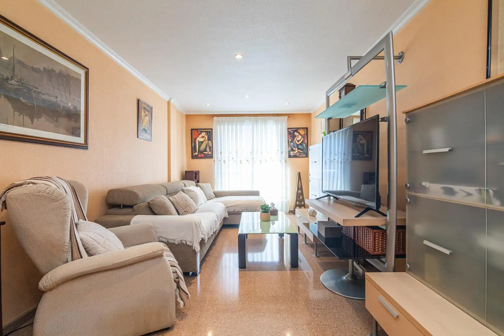 Sala de estar de Piso en venta en Elche / Elx
