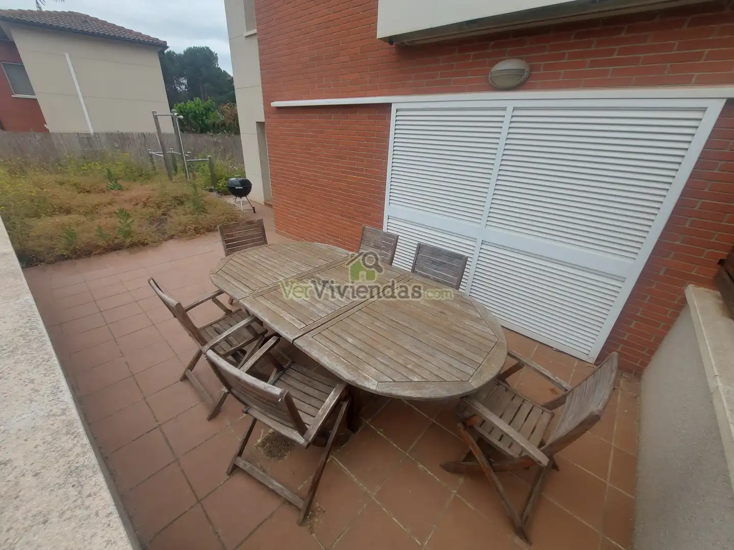Terrassa de Casa adosada en venda en Piera amb Calefacció, Jardí privat i Terrassa