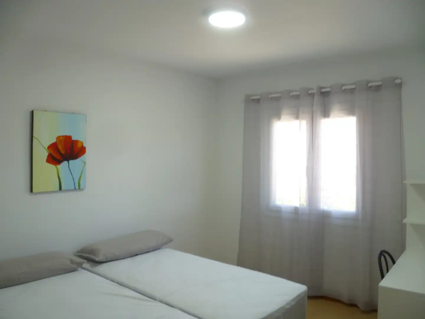 Schlafzimmer von Einfamilien-Reihenhaus zur Miete in San Cristóbal de la Laguna mit Terrasse, Möbliert und Ofen