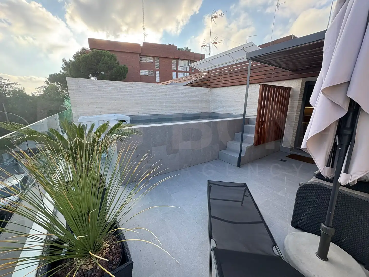 Terraza de Casa adosada en venta en Esplugues de Llobregat con Aire acondicionado, Calefacción y Parquet