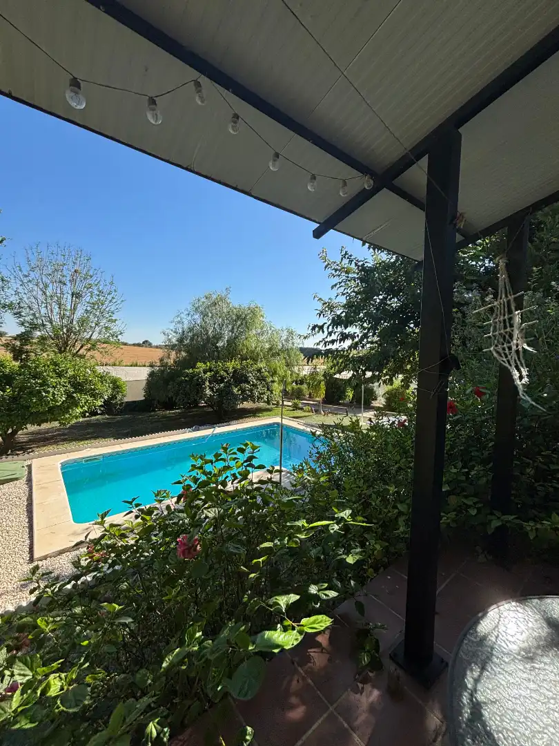 Piscina de Finca rústica en venta en Almensilla con Aire acondicionado, Jardín privado y Terraza