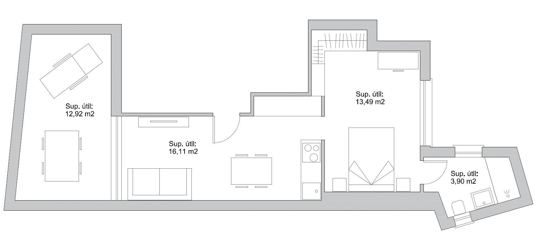 Ático en venta en  Cádiz Capital con Aire acondicionado, Calefacción y Terraza