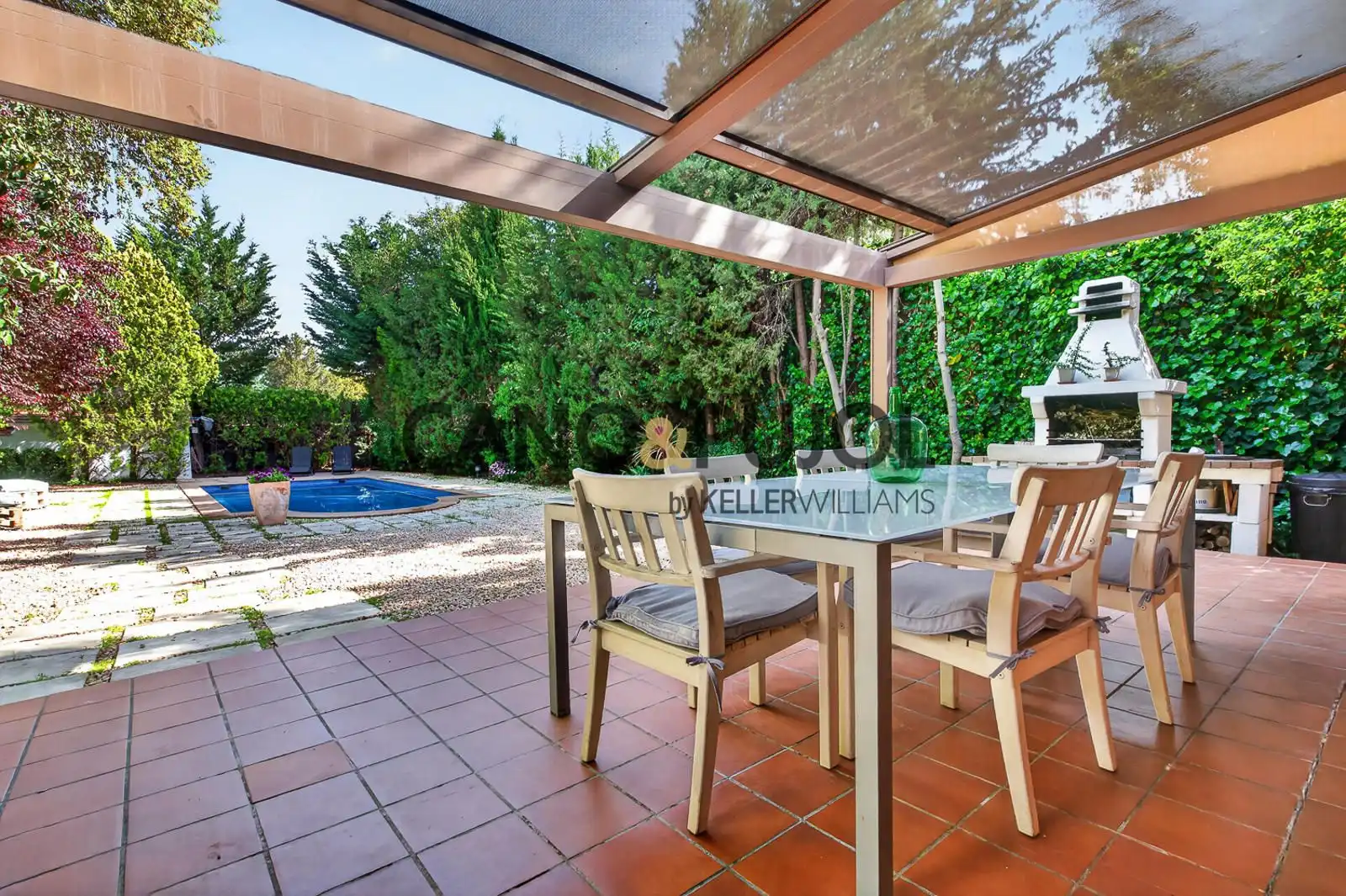 Terrassa de Casa o xalet en venda en Sant Cugat del Vallès amb Aire condicionat, Calefacció i Terrassa