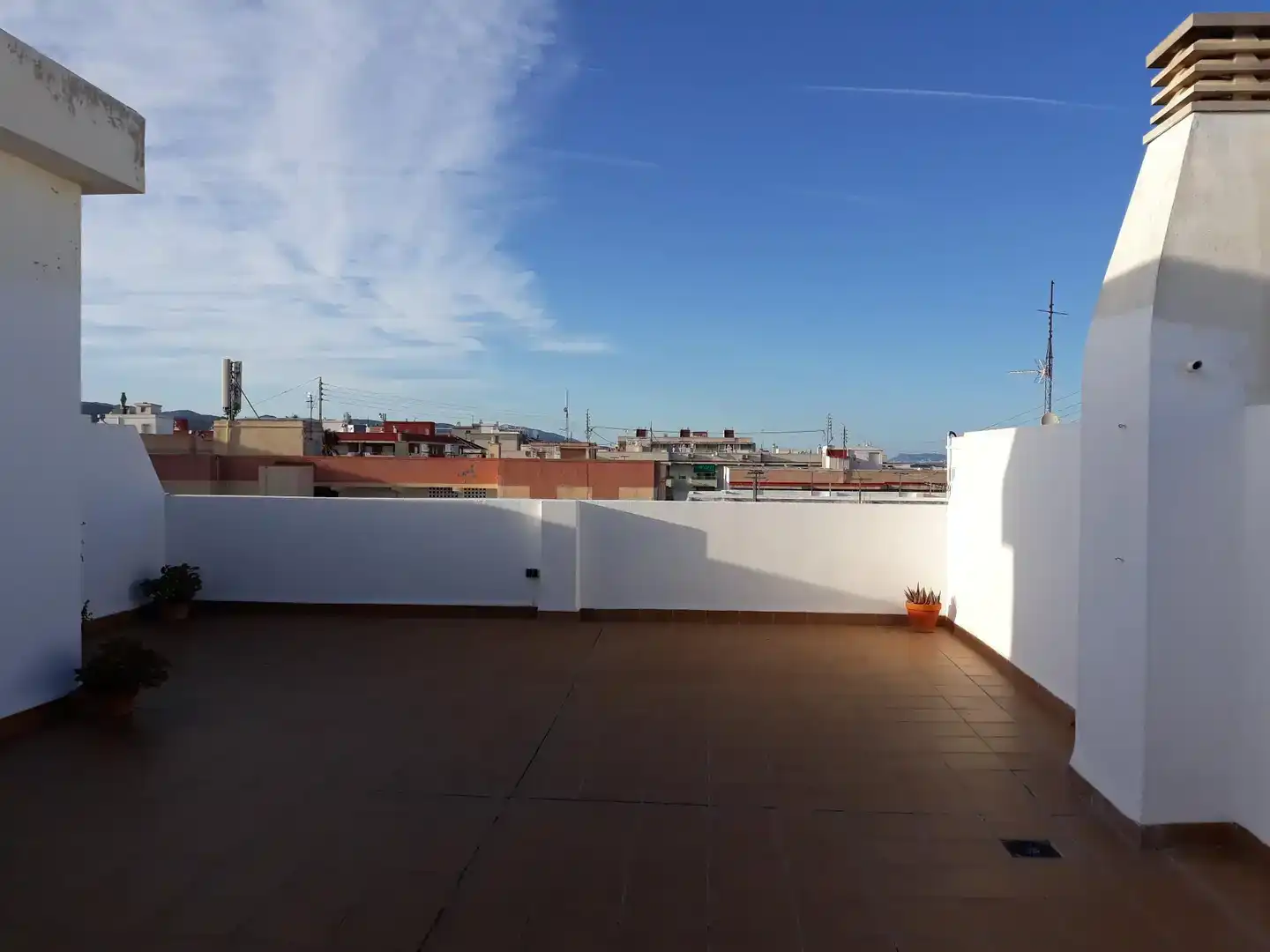 Terrasse von Wohnung zum Verkauf in Daimús mit Klimaanlage, Schwimmbad und Balkon