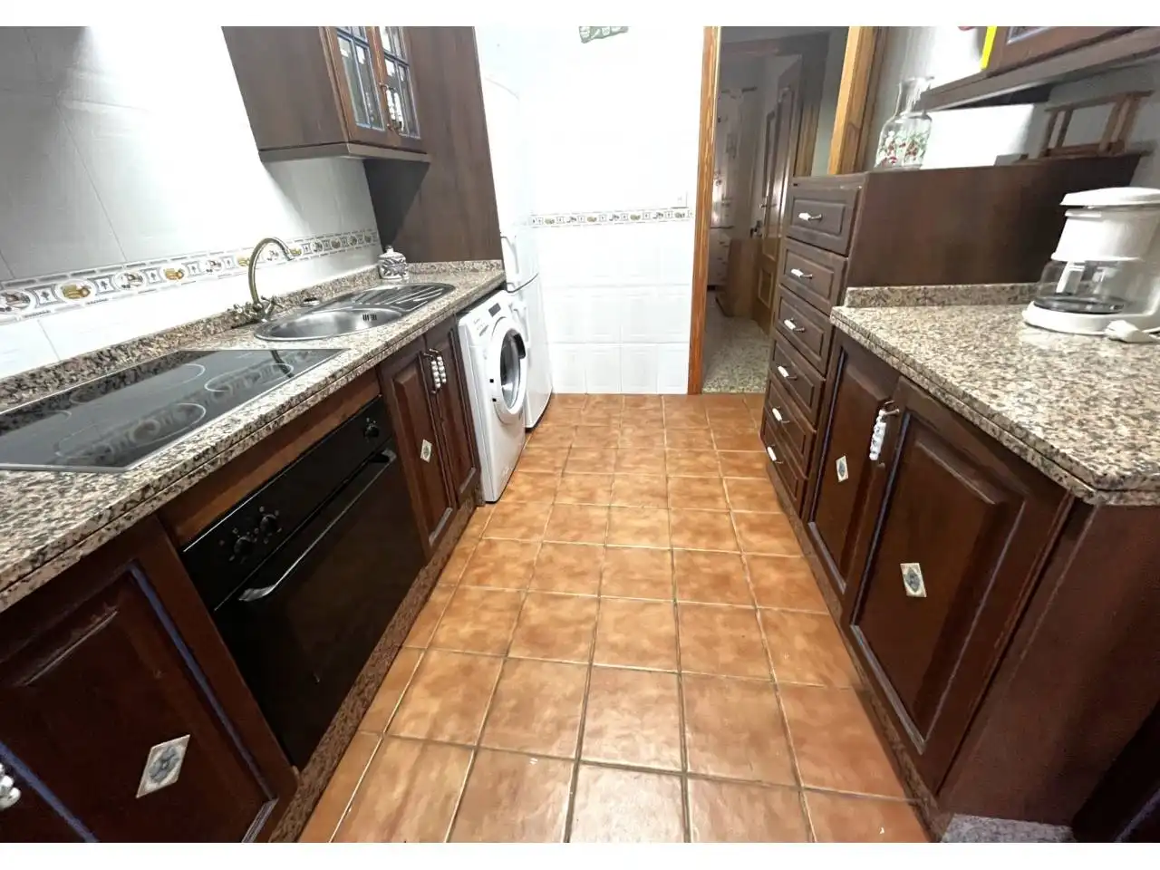 Cocina de Casa o chalet en venta en Valverde del Camino con Jardín privado, Terraza y Amueblado