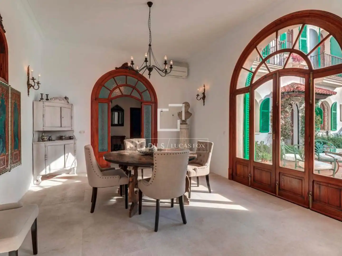 Dining room of Houses for rent in  Palma de Mallorca  with Air Conditioner, Heating and Private garden