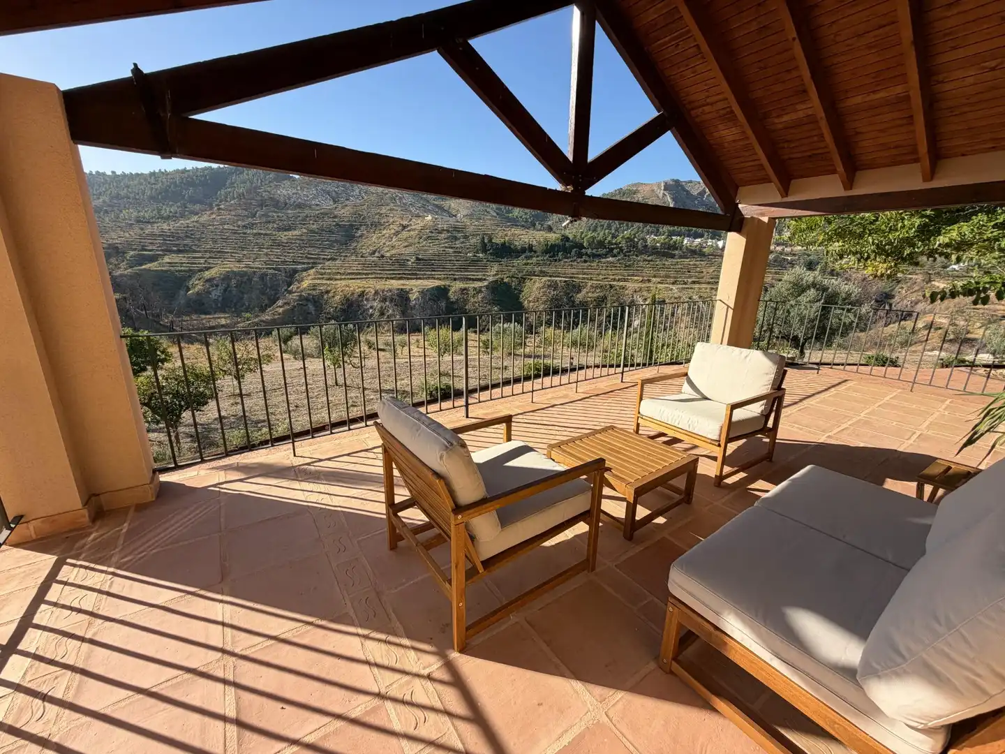Terraza de Casa o chalet en venta en Penàguila con Calefacción, Jardín privado y Terraza
