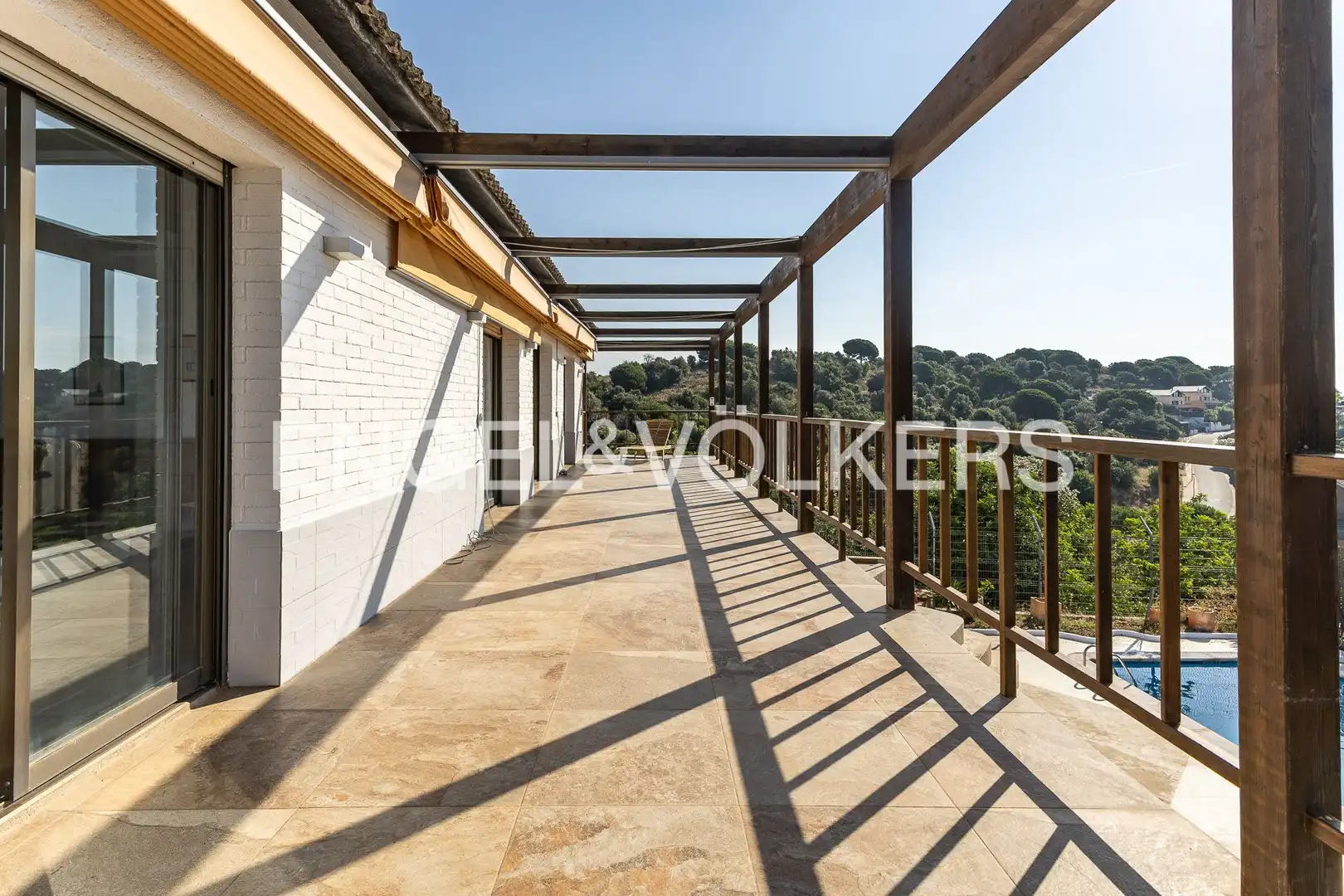 Terrace of Houses for rent in Caldes d'Estrac  with Air Conditioner, Heating and Private garden