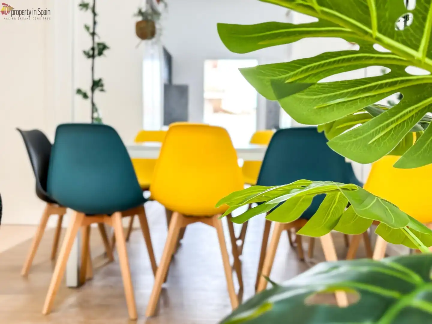 Comedor de Piso para compartir en San Vicente del Raspeig / Sant Vicent del Raspeig con Aire acondicionado, Calefacción y Jardín privado
