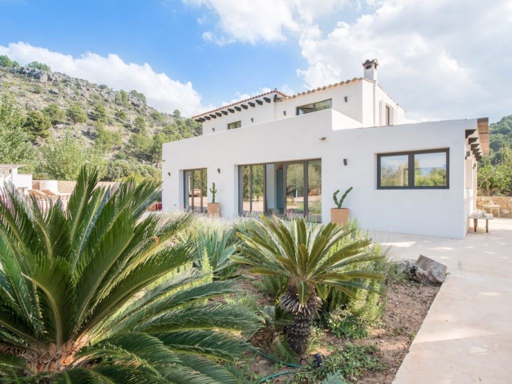 Exterior view of Country house for sale in Sóller  with Air Conditioner, Private garden and Terrace