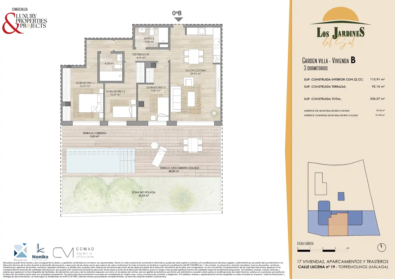 Planta baja en venta en Torremolinos con Aire acondicionado, Jardín privado y Terraza