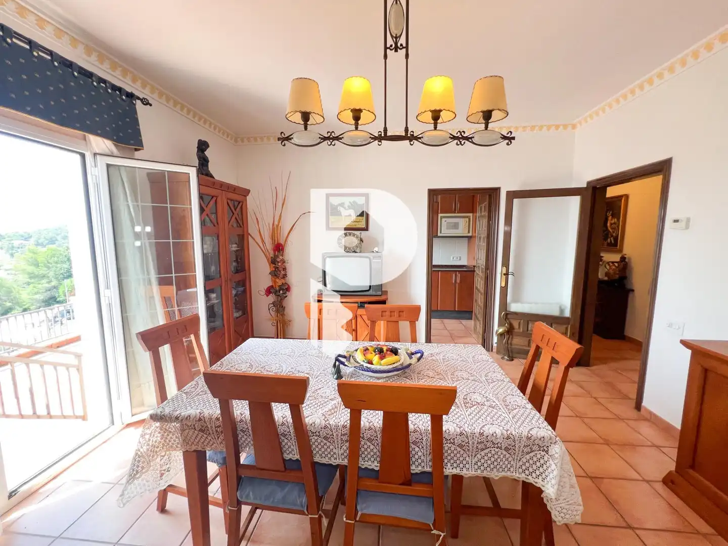 Dining room of Houses for sale in Cervelló  with Heating, Private garden and Terrace