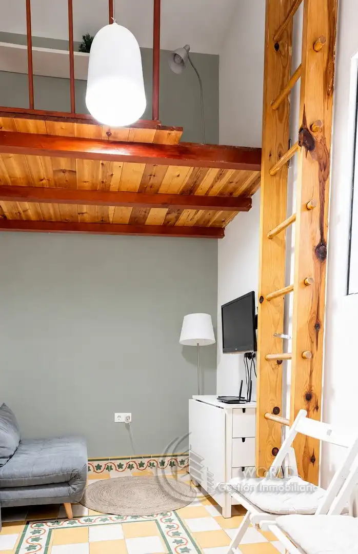 Sala de estar de Piso en venta en Madrid con Aire acondicionado, Calefacción y Jardín privado