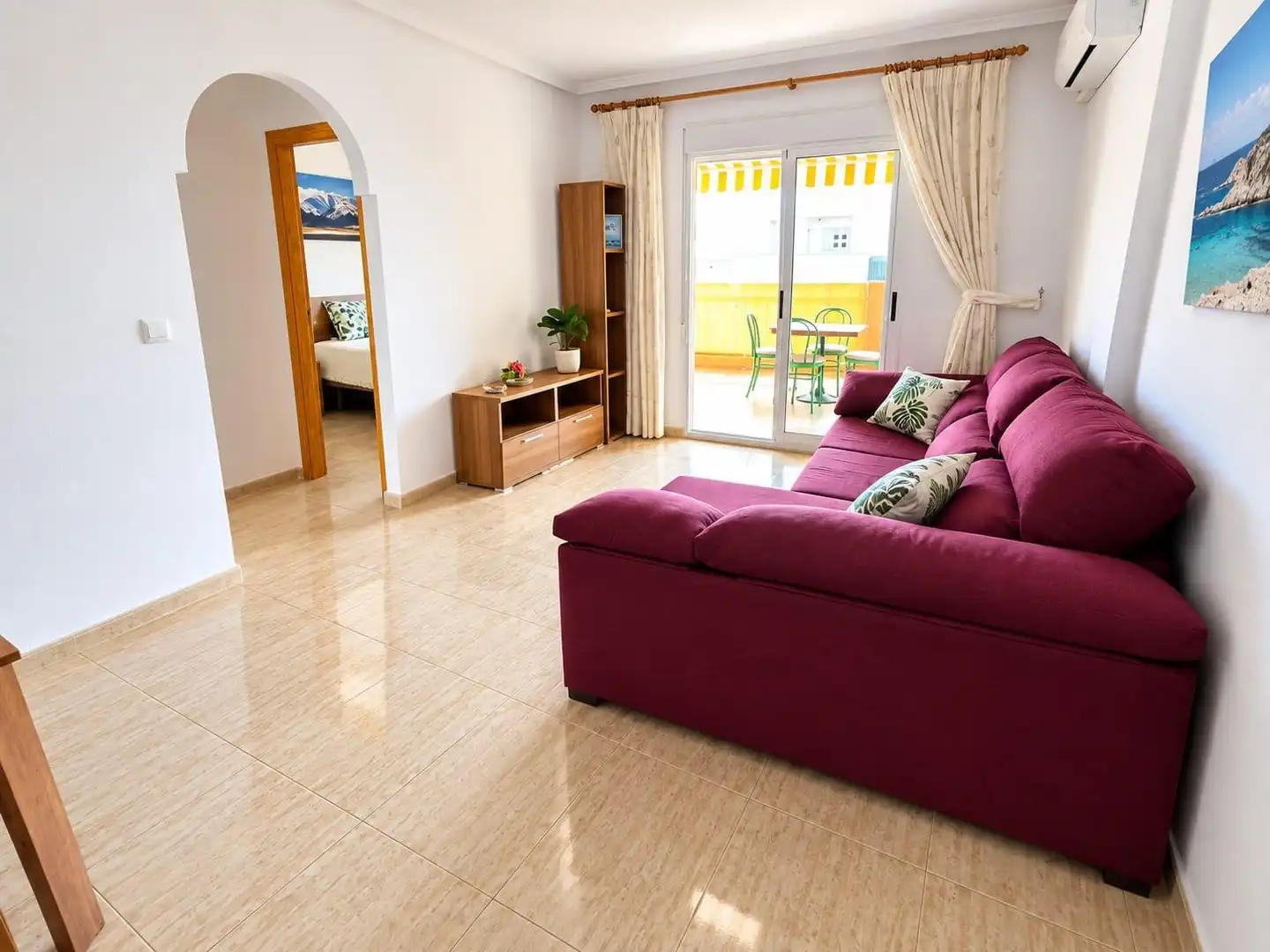 Sala d'estar de Pis en venda en Los Alcázares amb Piscina comunitària