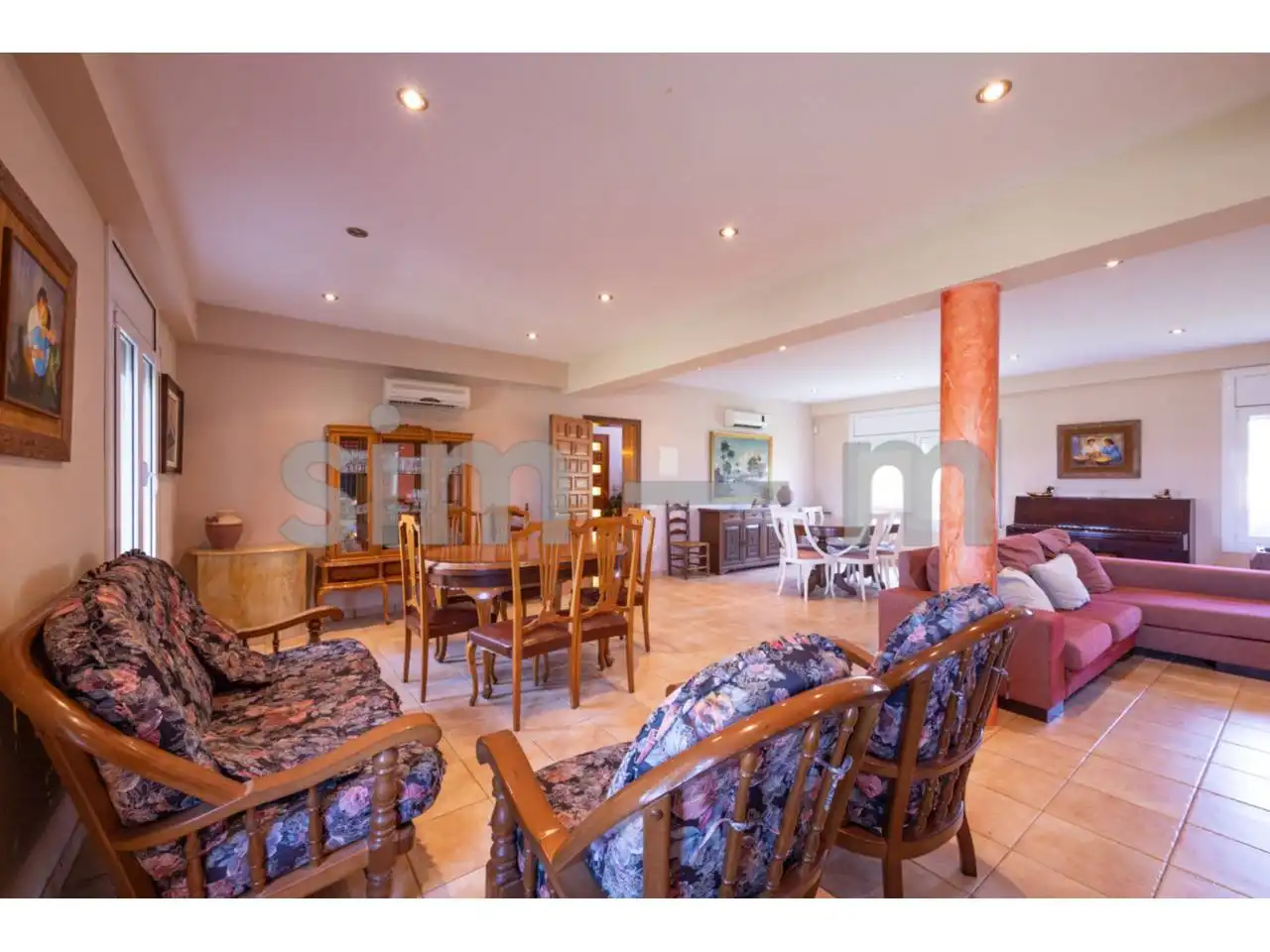 Comedor de Casa o chalet en venta en Gurb con Aire acondicionado, Calefacción y Jardín privado