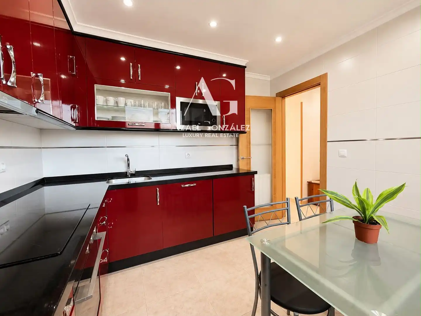 Kitchen of Detached homes for sale in Castañeda  with Heating, Terrace and Alarm