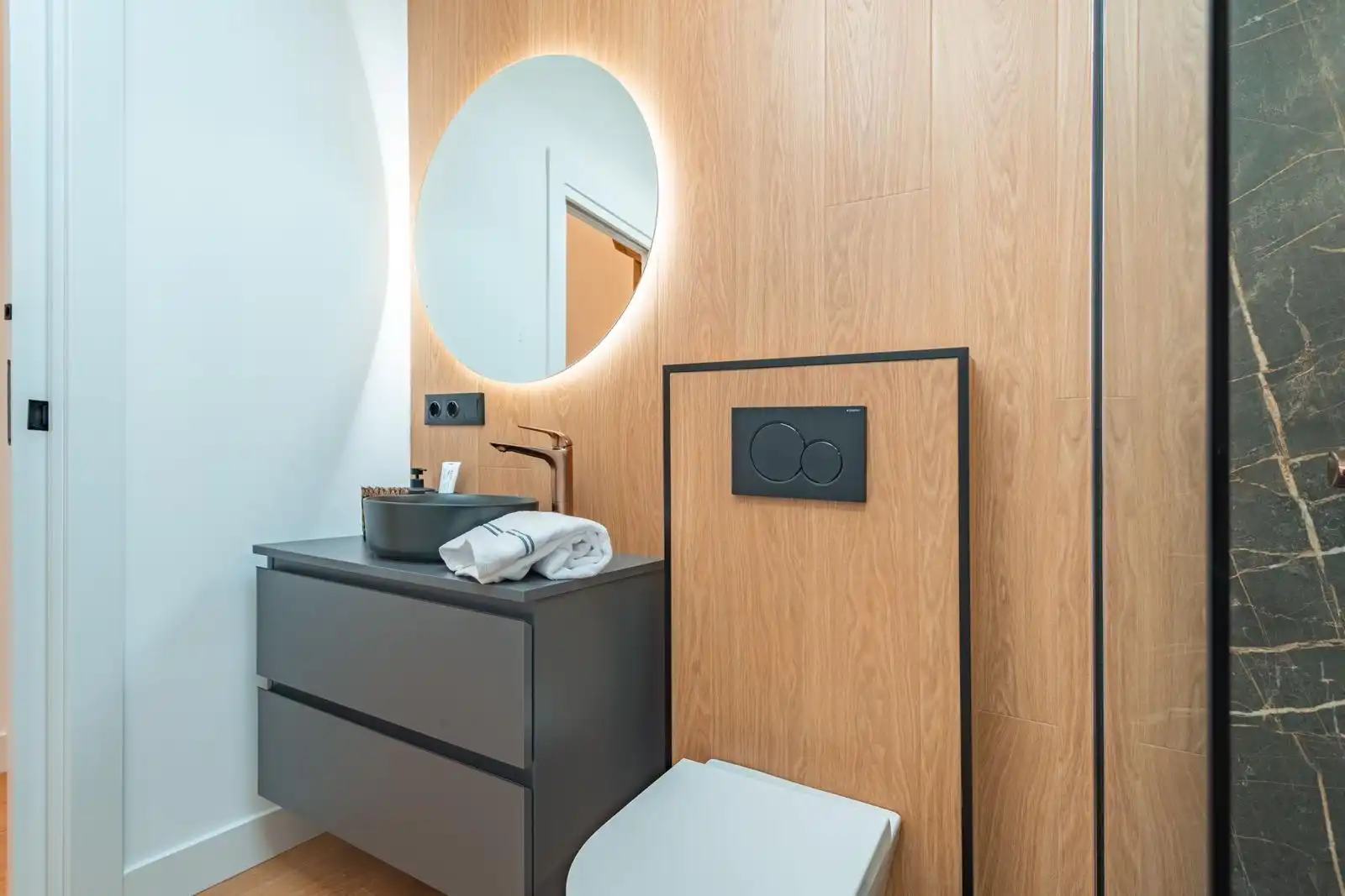 Baño de Ático de alquiler en Centro