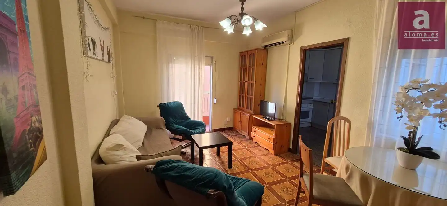 Living room of Flat for rent in Cáceres  with Furnished and Balcony