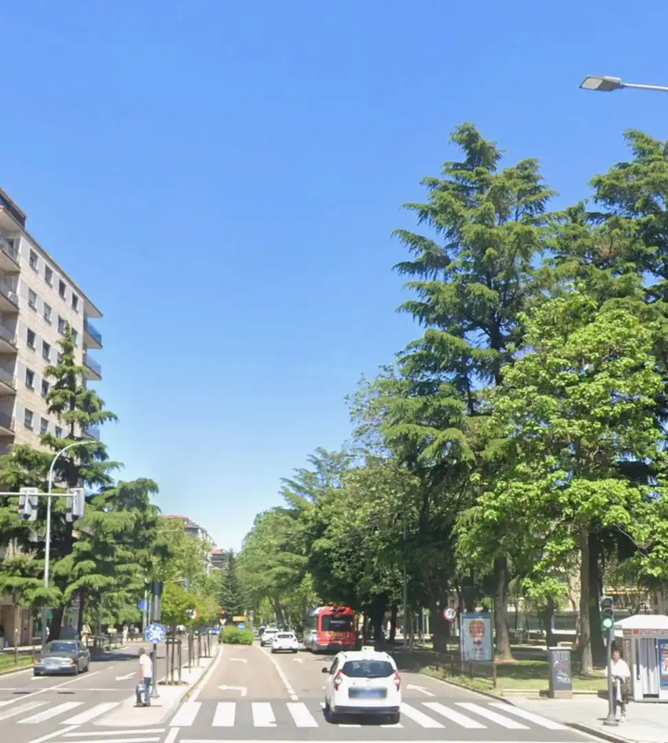 Außenansicht von Wohnung zur Miete in Salamanca mit Heizung, Terrasse und Möbliert