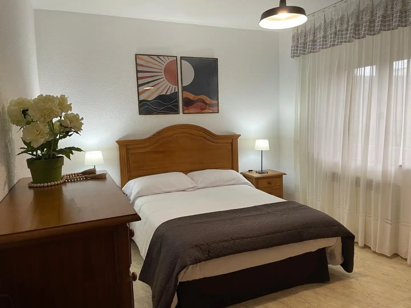 Dormitori de Casa o xalet de lloguer en Miengo amb Calefacció, Jardí privat i Terrassa