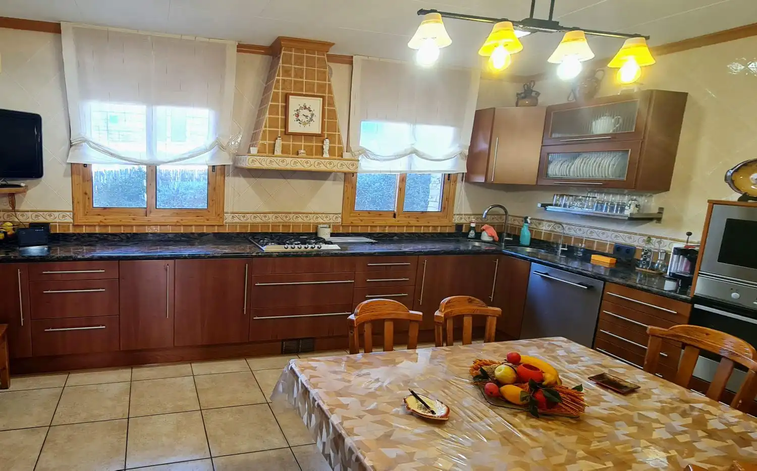 Cocina de Casa o chalet en venta en Vallirana con Aire acondicionado y Calefacción