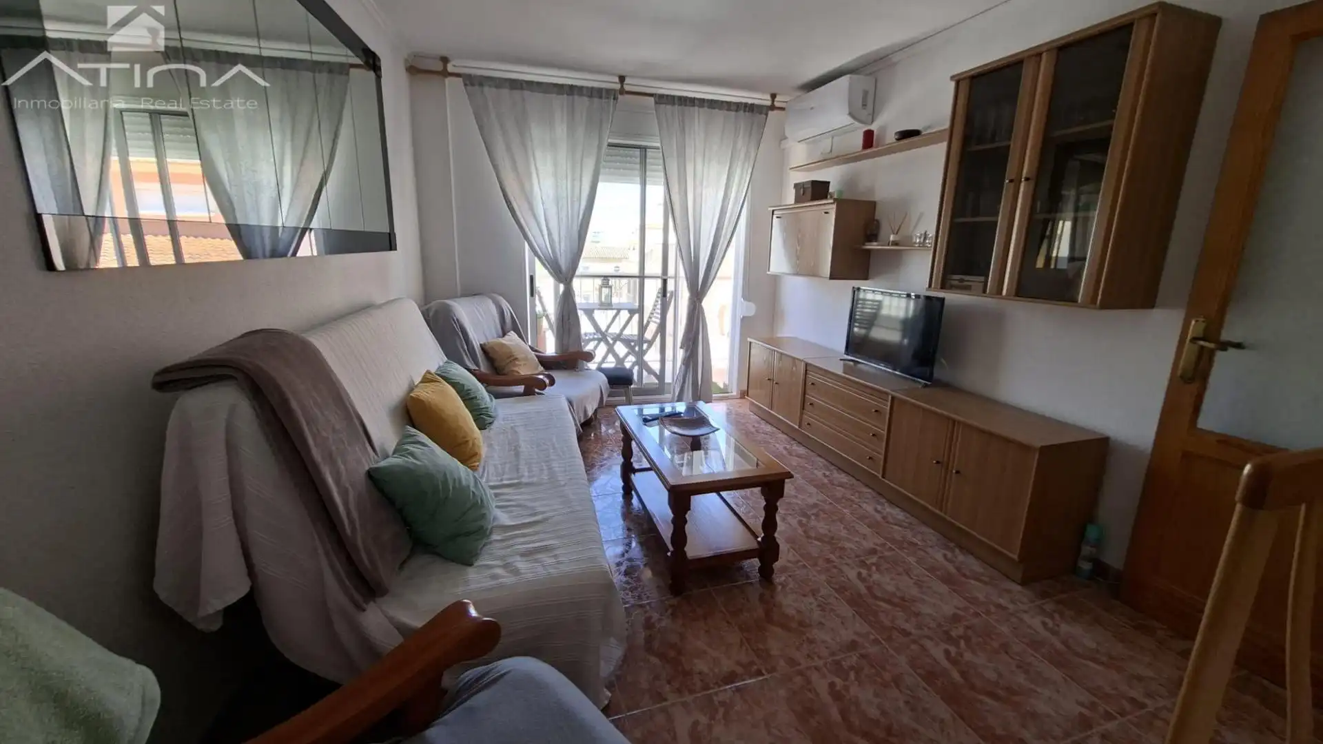 Living room of Apartments for sale in Miramar  with Air Conditioner, Heating and Terrace