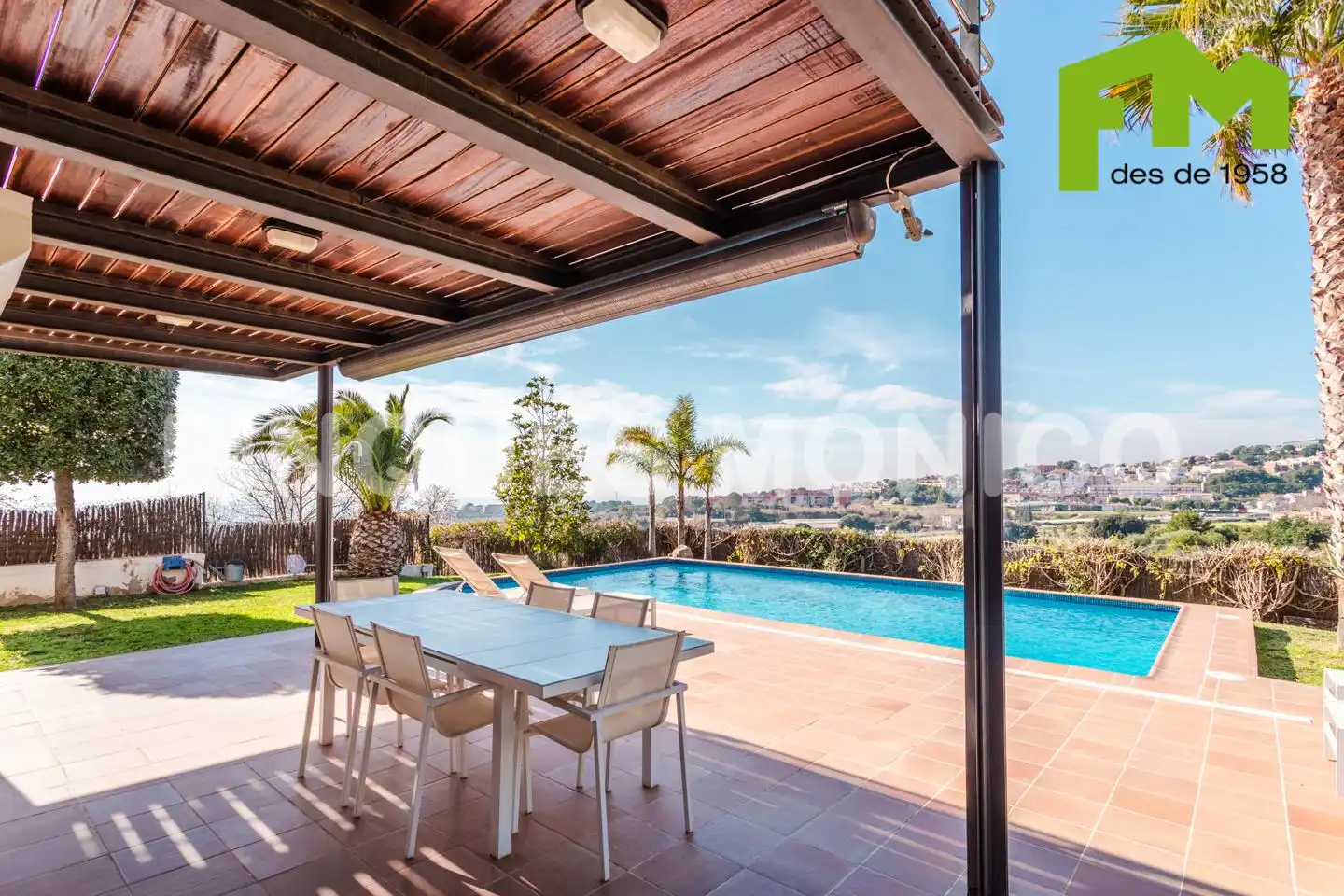 Terrassa de Casa o xalet de lloguer en Teià amb Aire condicionat, Calefacció i Jardí privat