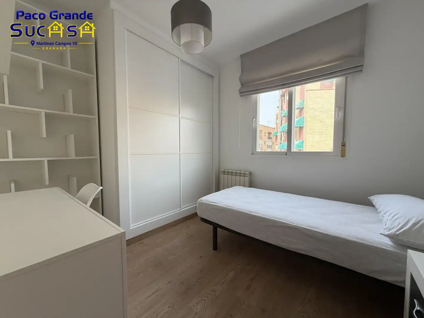 Schlafzimmer von Wohnung zur Miete in Granada mit Klimaanlage, Heizung und Terrasse