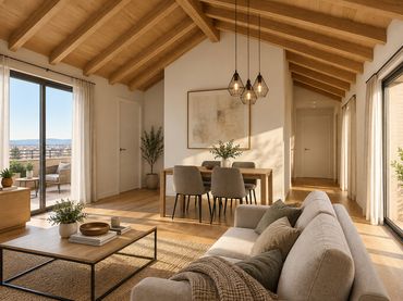 New build Flat with pool for sale in Camí Ramon Llull 20