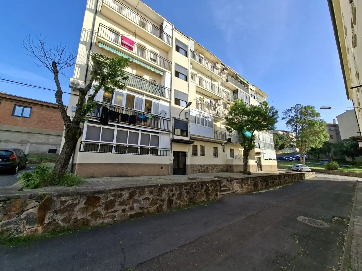 Exterior view of Flat for rent in Plasencia  with Furnished