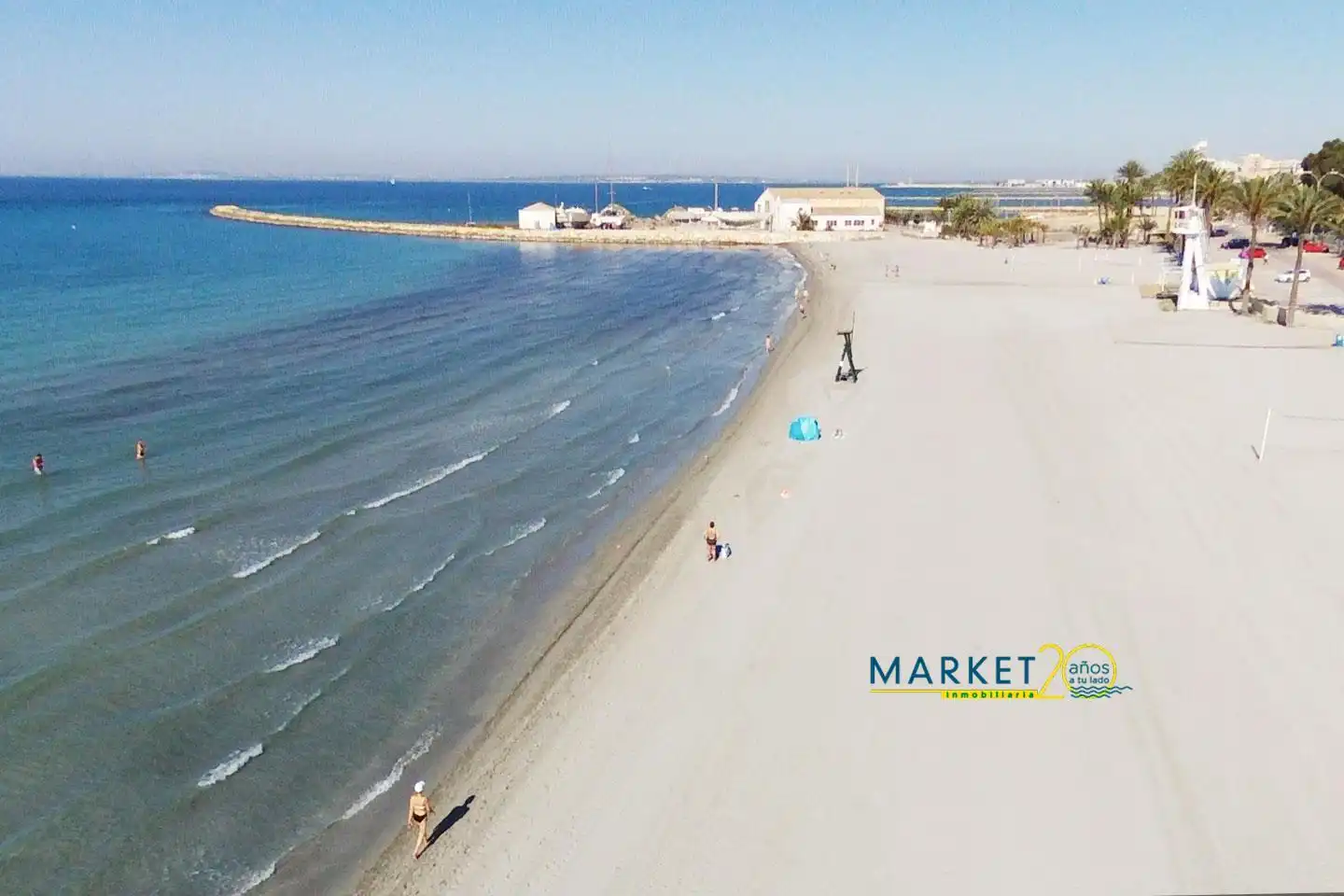 Außenansicht von Erdgeschoss zum Verkauf in Santa Pola mit Terrasse
