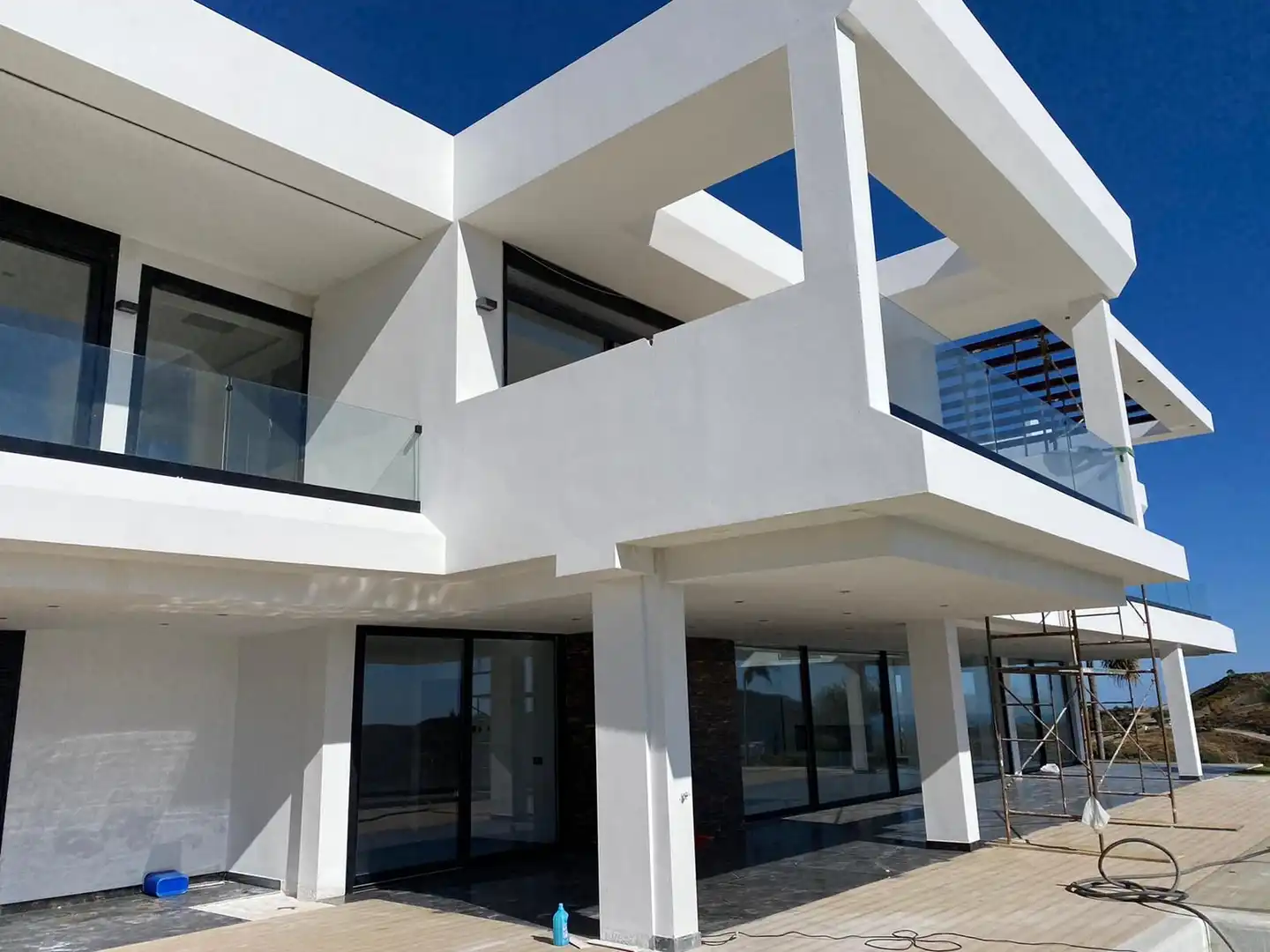 Exterior view of Houses for rent in Benahavís  with Air Conditioner, Heating and Private garden
