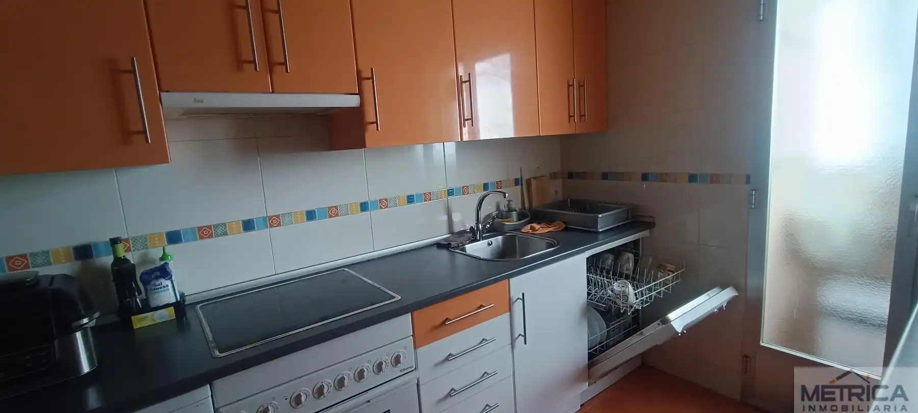 Cuina de Pis de lloguer en Salamanca amb Calefacció, Moblat i Balcó