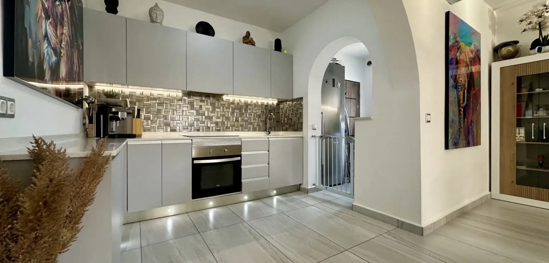 Cocina de Casa o chalet en venta en Rojales con Aire acondicionado, Jardín privado y Terraza