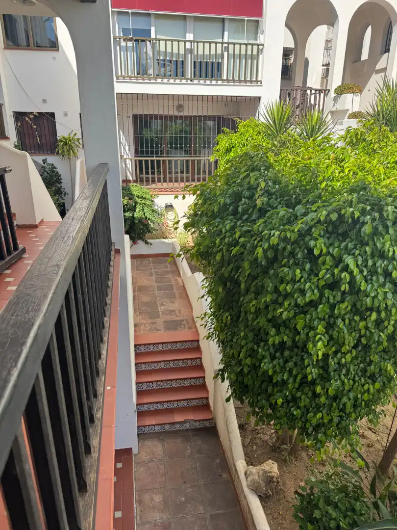 Terraza de Apartamento de alquiler en Fuengirola con Aire acondicionado, Calefacción y Terraza
