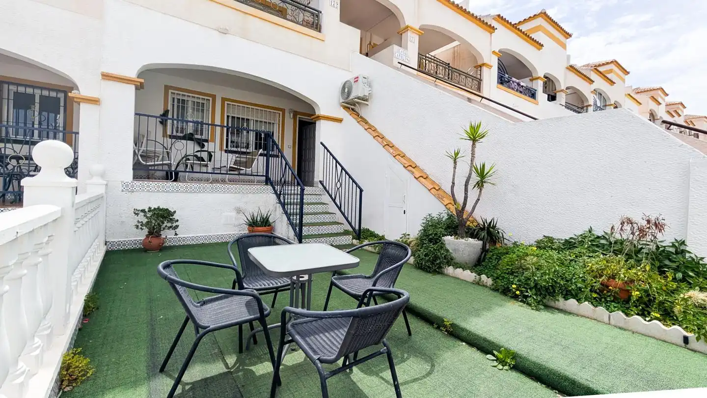 Terraza de Casa adosada en venta en Santa Pola con Terraza, Piscina y Piscina comunitaria