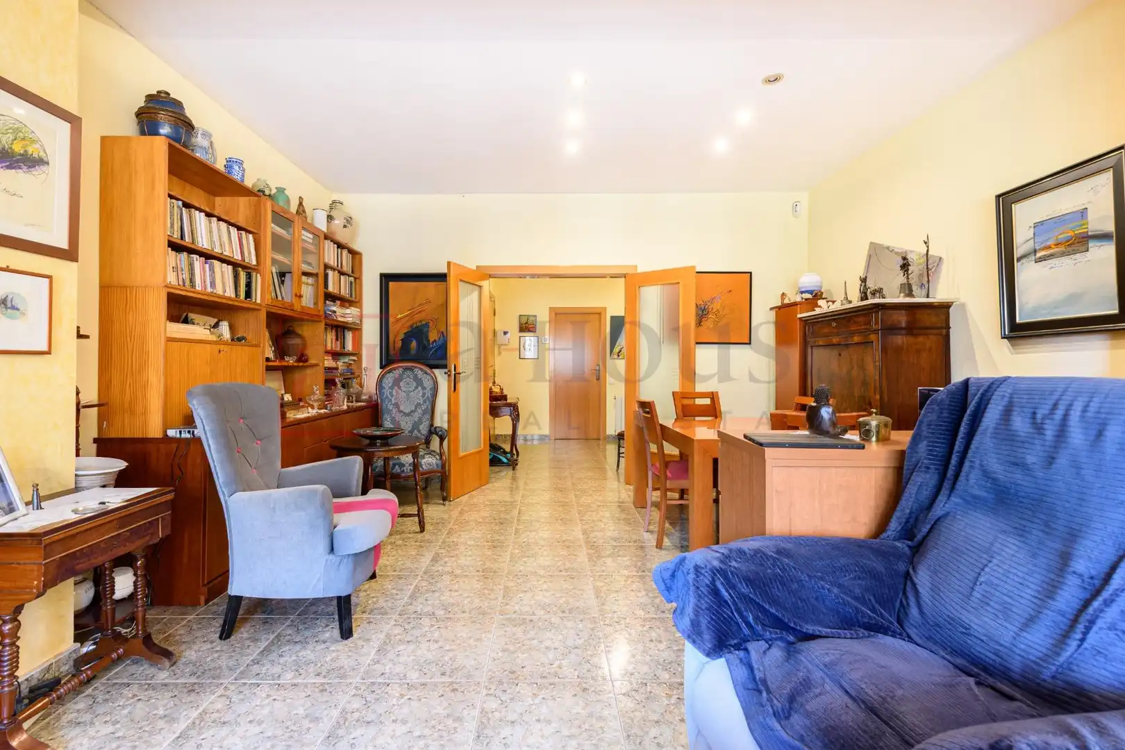 Living room of Flat for sale in Barcelona  with Air Conditioner, Heating and Terrace