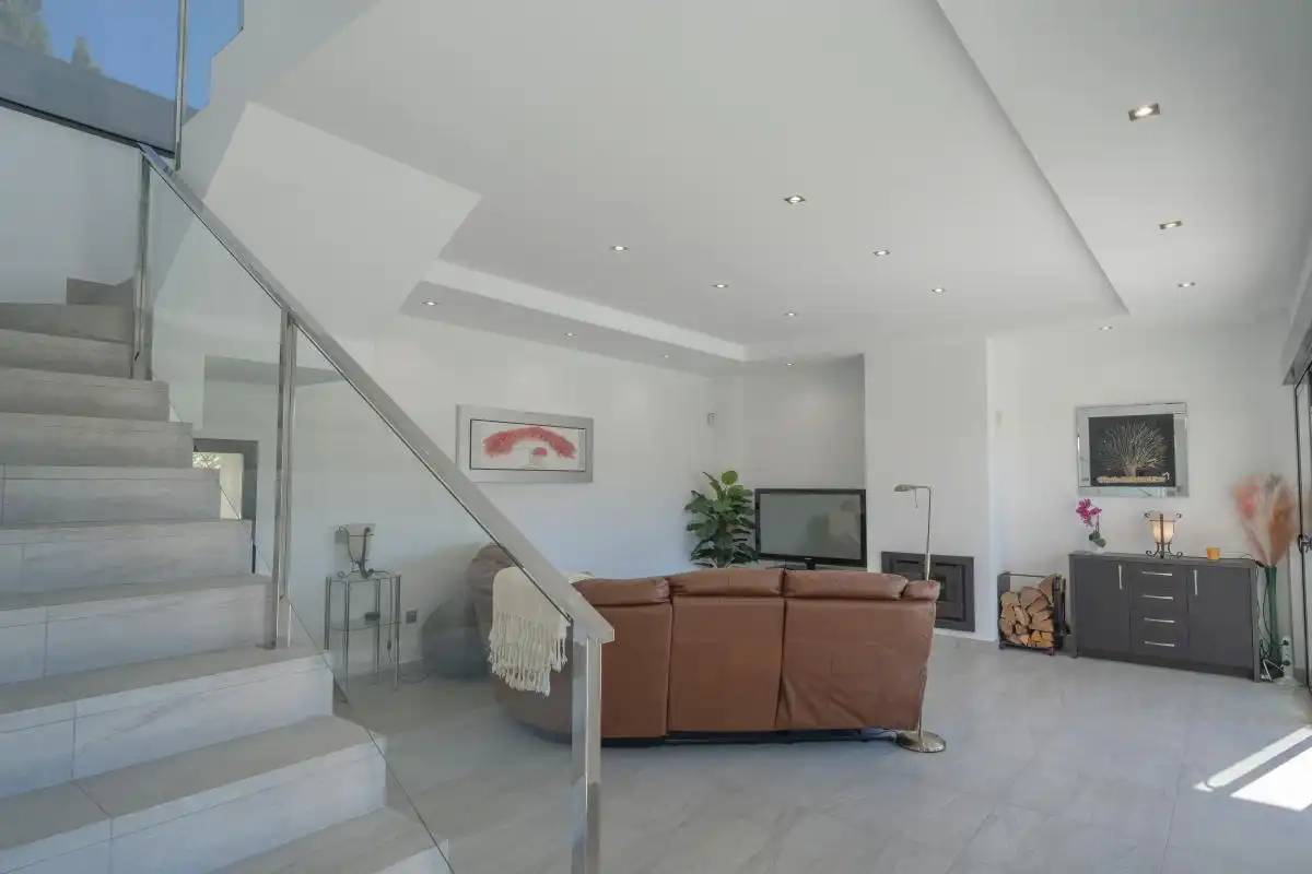 Living room of Houses for sale in Orihuela  with Air Conditioner, Heating and Private garden