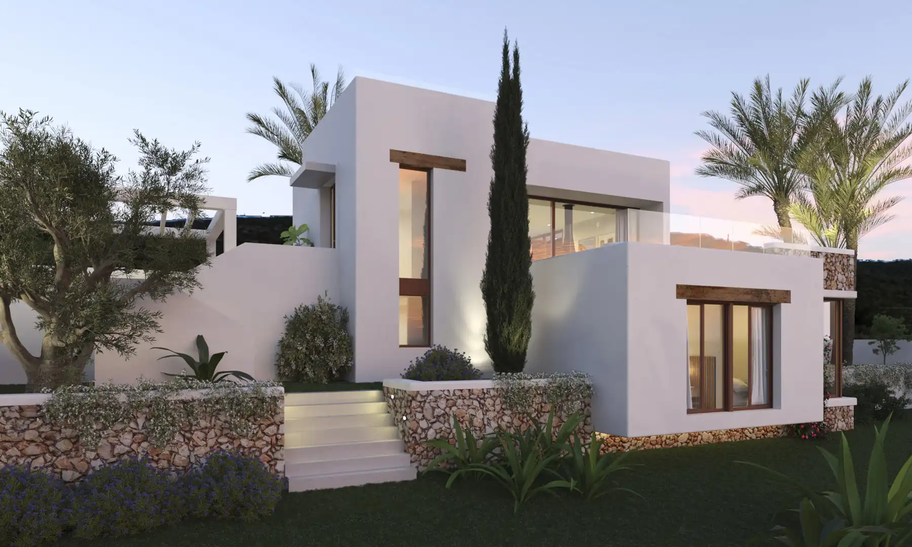 Exterior view of Houses for sale in Jávea / Xàbia  with Air Conditioner, Heating and Terrace