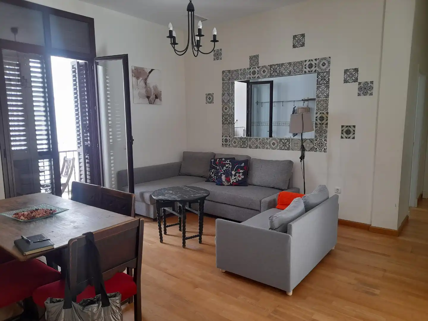 Sala de estar de Apartamento en venta en Jerez de la Frontera con Jardín privado, Terraza y Trastero