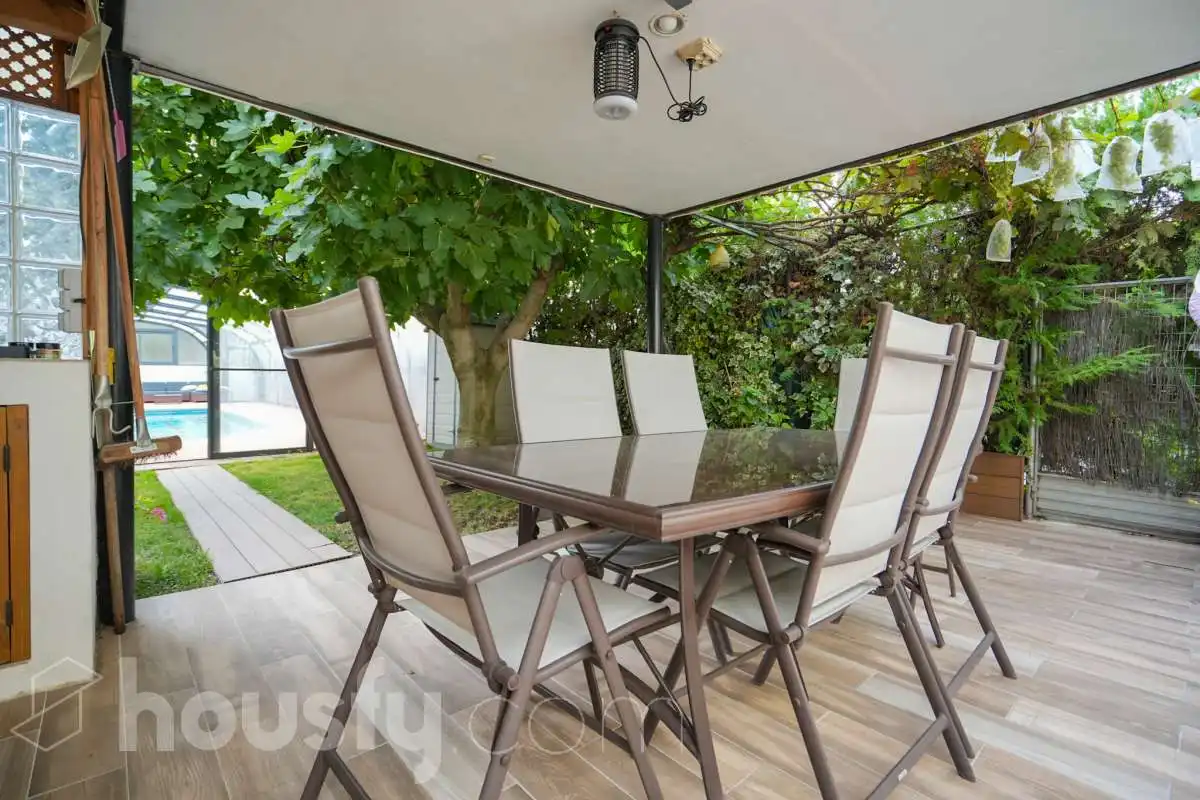 Terrassa de Casa o xalet en venda en Rivas-Vaciamadrid amb Aire condicionat, Calefacció i Jardí privat